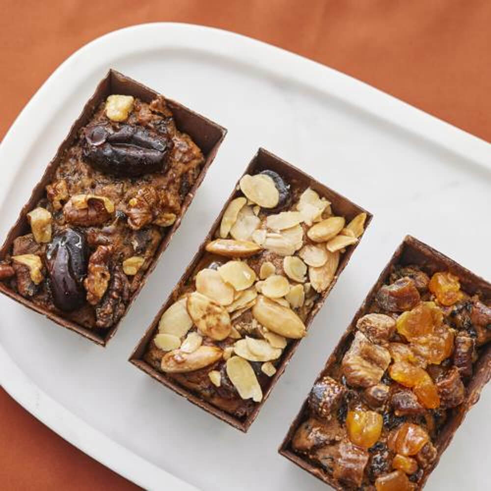 Three Fruit Cake Selection